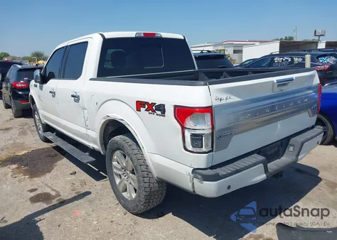 2020 Ford F-150 Platinum из США, поврежденный, VIN 1FTEW1E54LFC58389